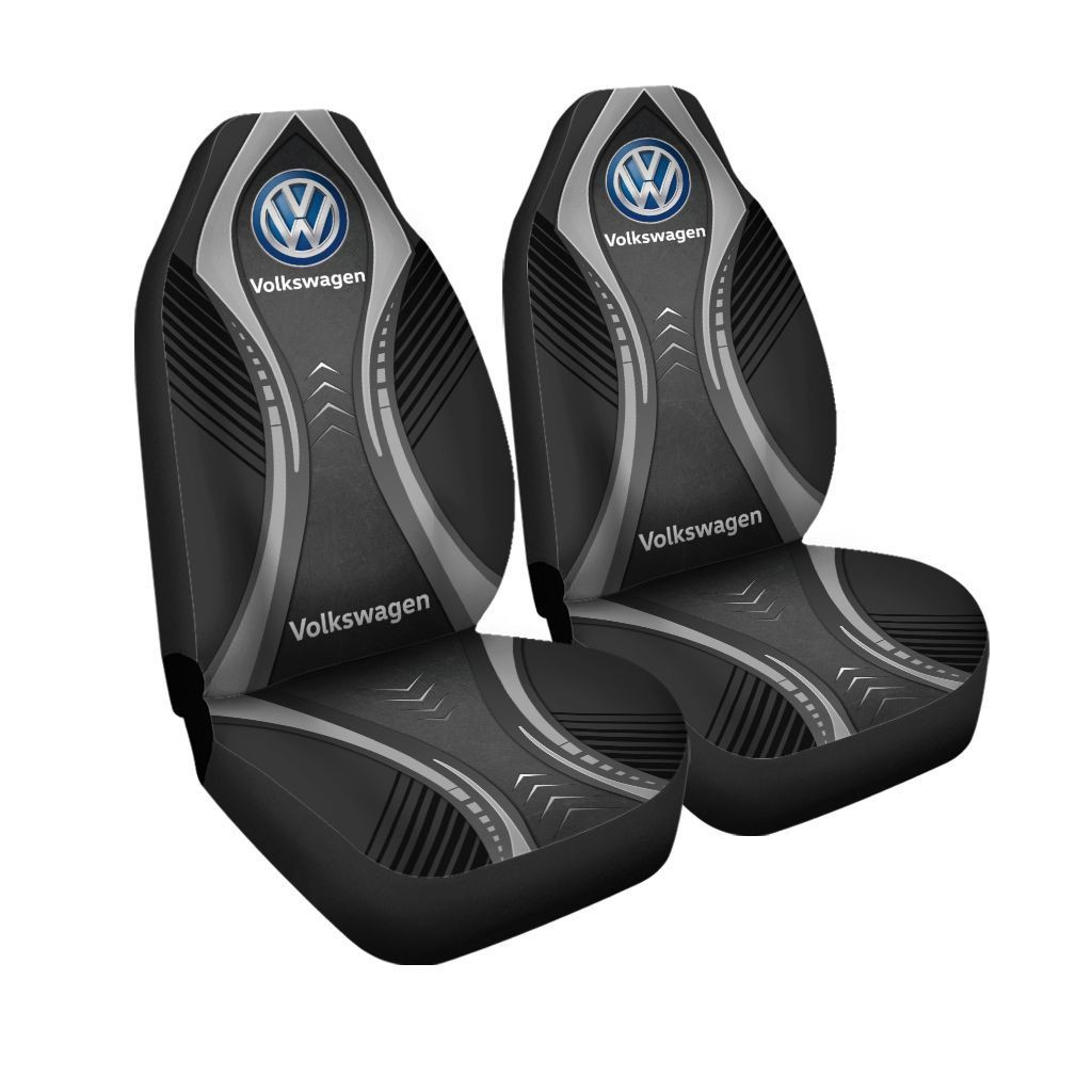 Volkswagen LPH-HL Car Seat Cover (Set of 2) Ver 1 (Black)