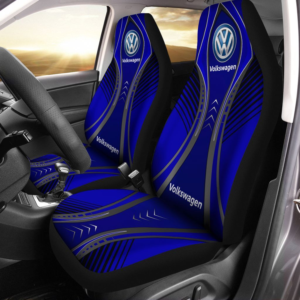 Volkswagen LPH-HL Car Seat Cover (Set of 2) Ver 1 (Blue) 