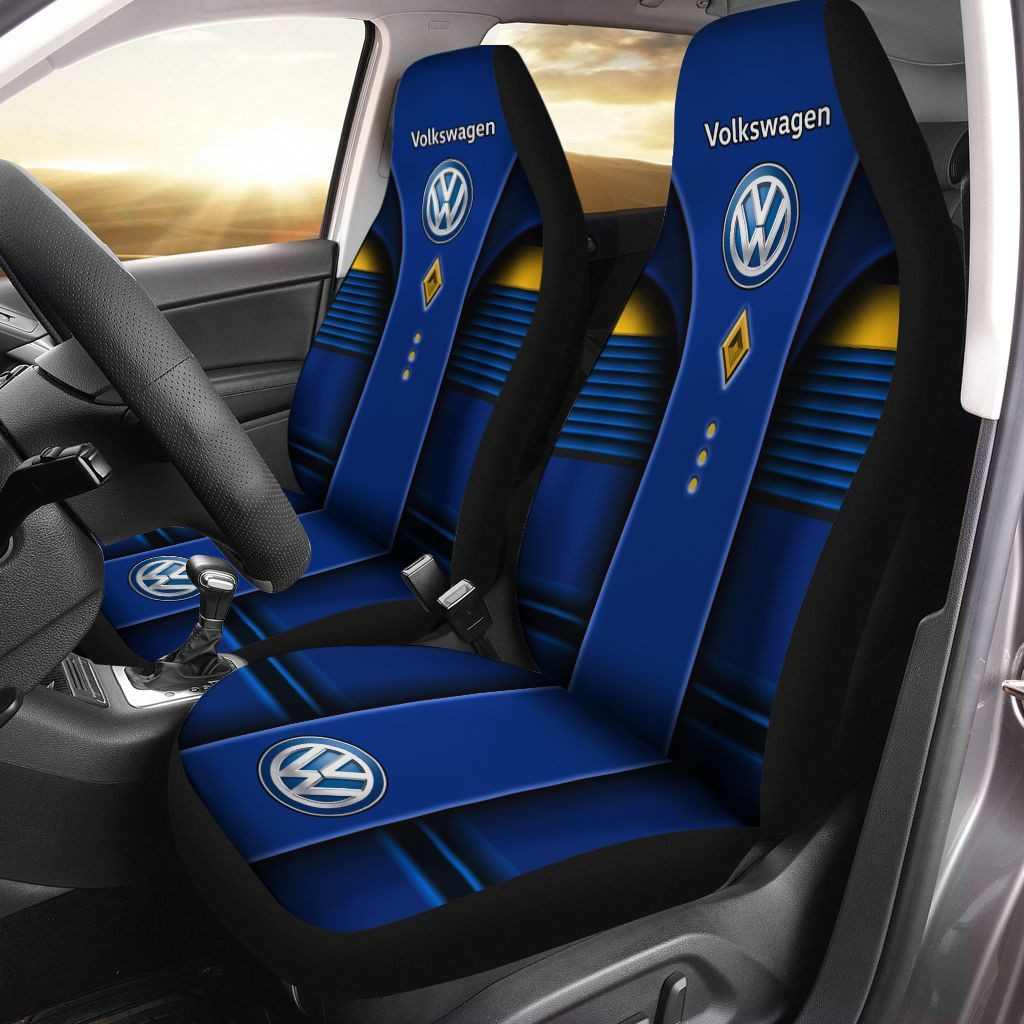 Volkswagen LPH-HT Car Seat Cover (Set of 2) Ver 4 (Blue) 