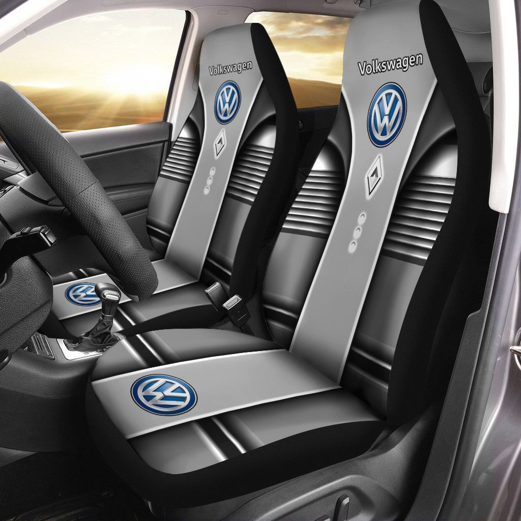 Volkswagen LPH-HT Car Seat Cover (Set of 2) Ver 4 (White) 