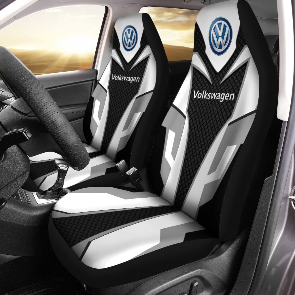 Volkswagen LPH-NH Car Seat Cover (Set of 2) Ver 2 (White) 