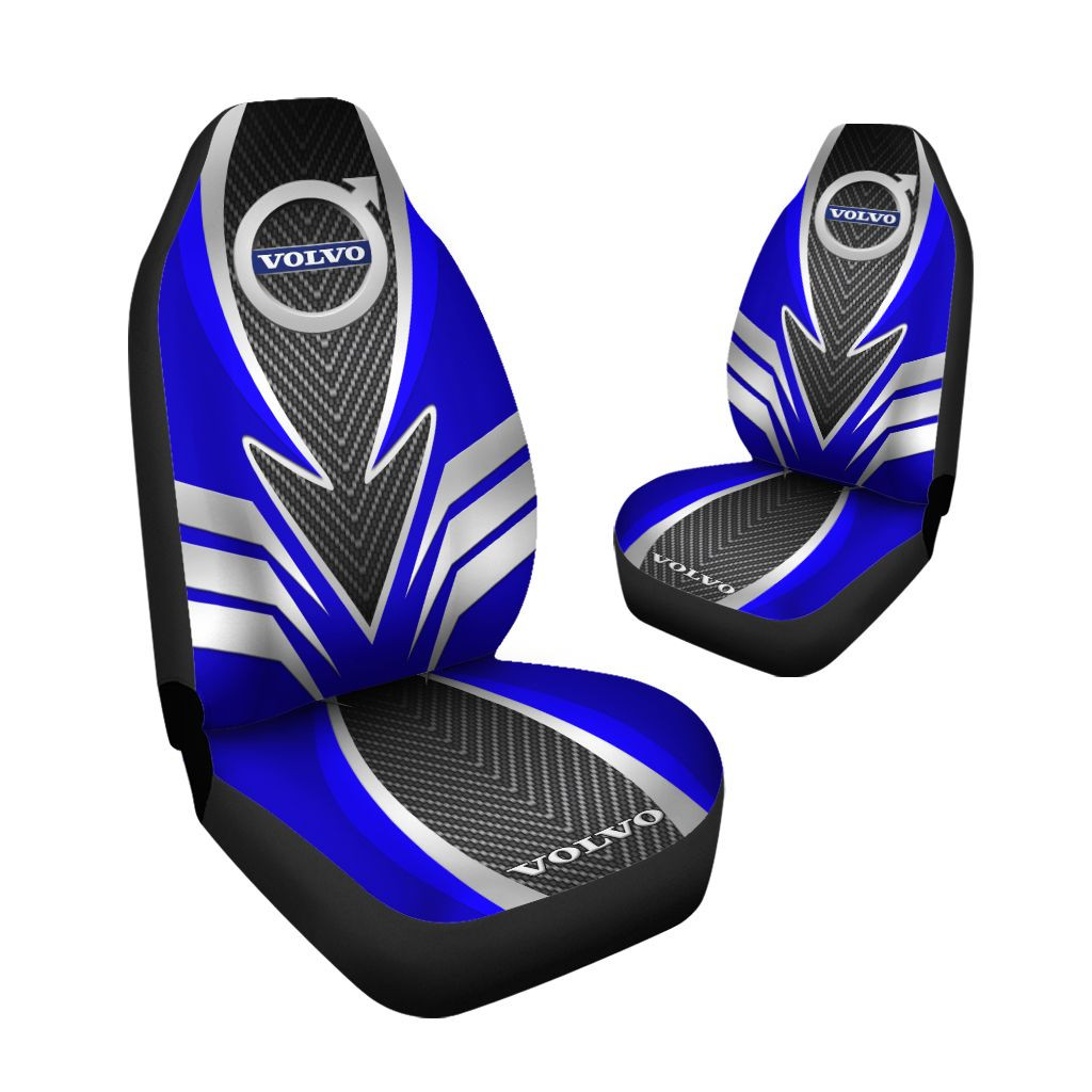 Volvo TNT-HL Car Seat Cover (Set of 2) Ver 2 (Blue)