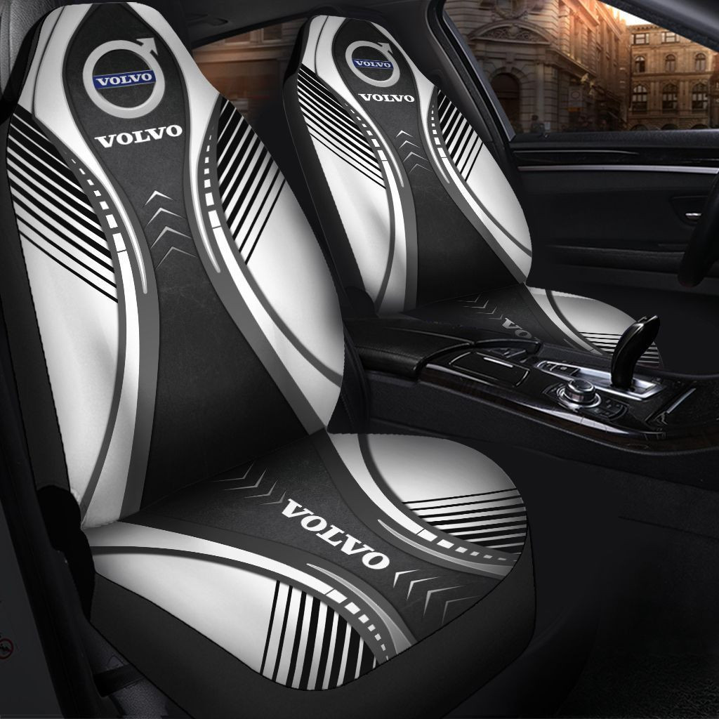 Volvo TNT-HL Car Seat Cover (Set of 2) Ver 3 (White)