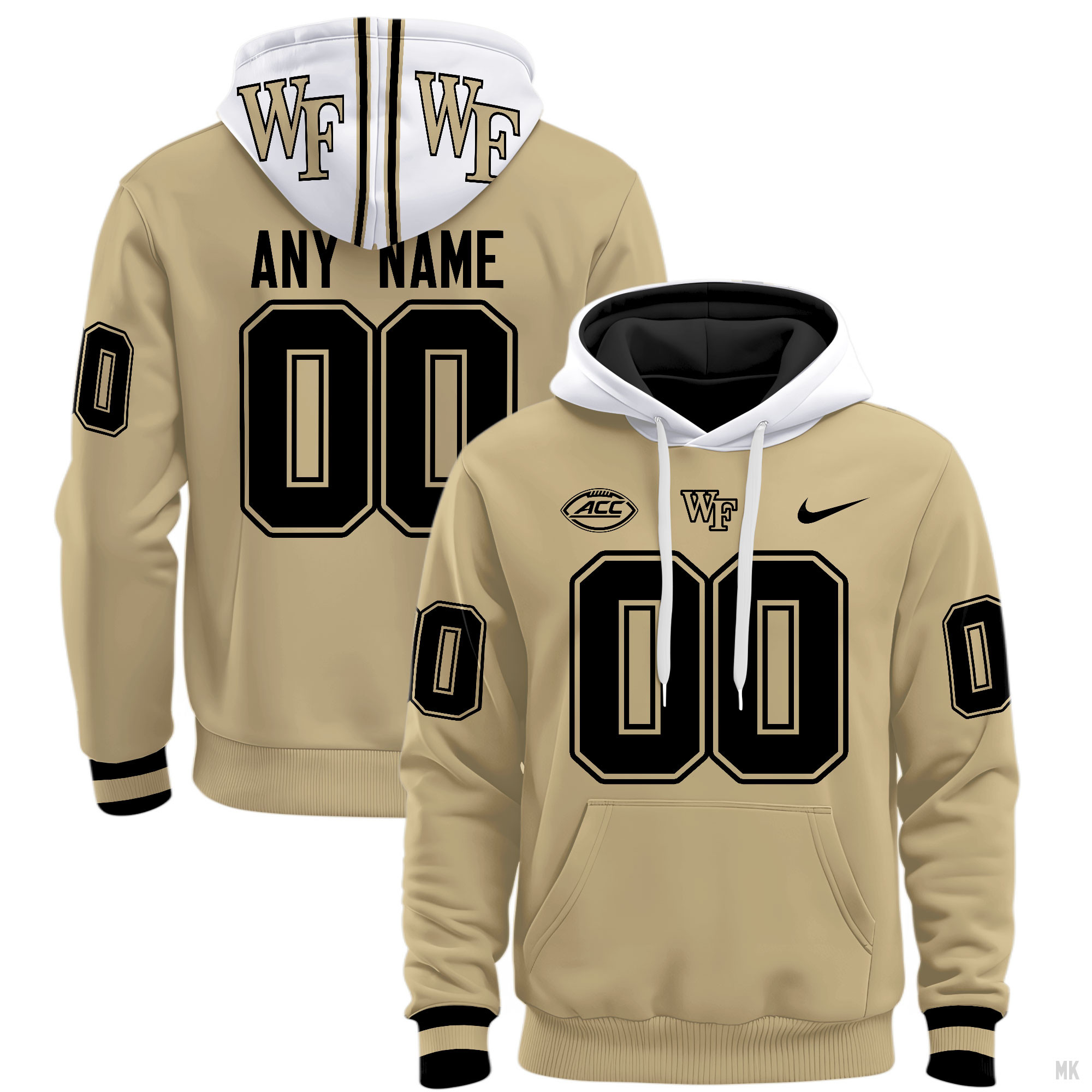 Wake Forest Demon Football Hoodie 