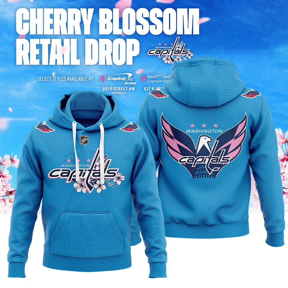 Washington Capitals Cherry Blossom Hoodie 