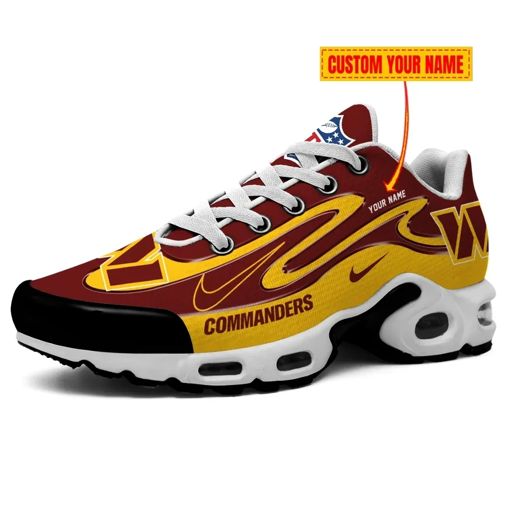 Washington Commanders Personalized Name Team Mix Colors V2 TN Shoes Air Cushion Sneakers