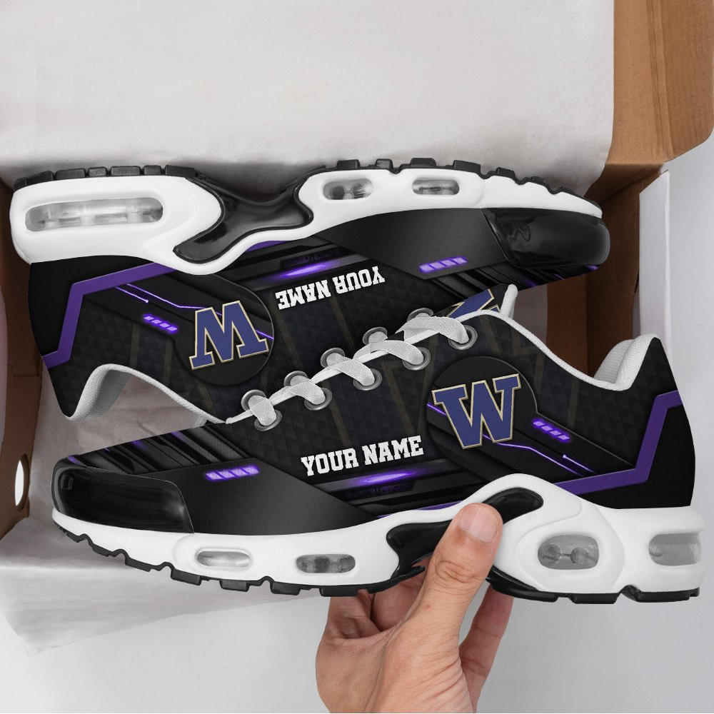 Washington Huskies TN Shoes 2025 Version Personalized Your Name, Sport Shoes, Gifts For Sport Fans, Gifts For Him PH897