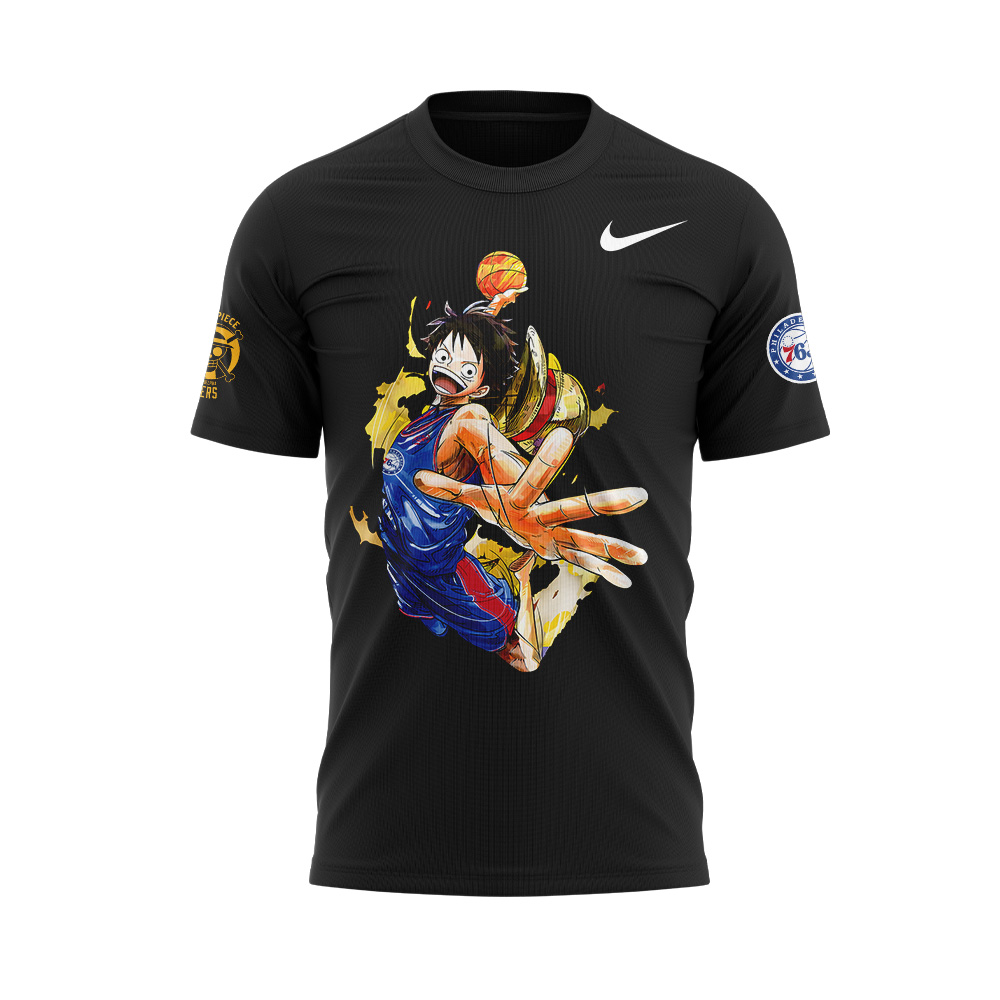 Welcome Luffy are joining the Philadelphia 76ers Tshirt Set+NT27122432ID10DS10 