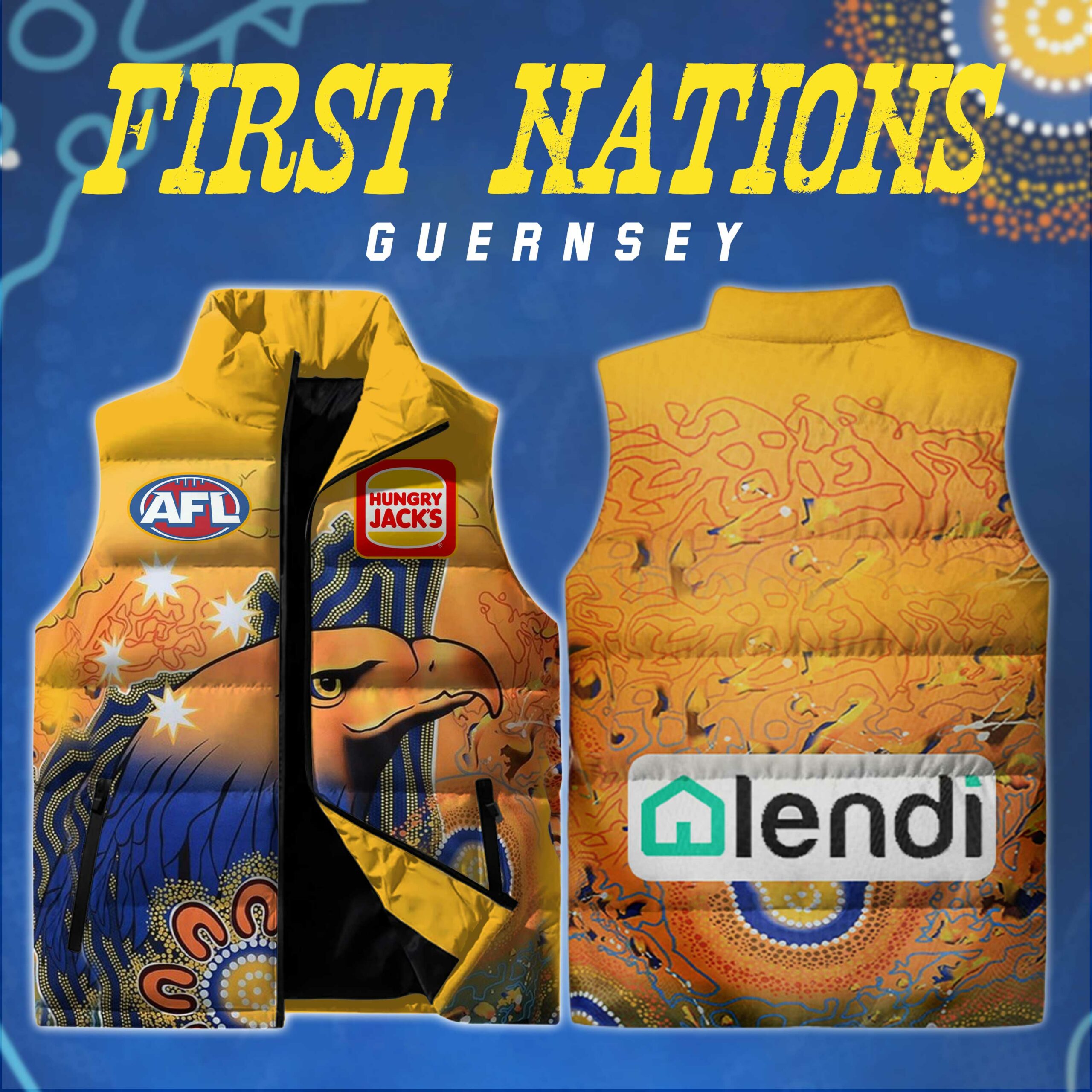 West Coast Eagles AFL Special Indigenous 