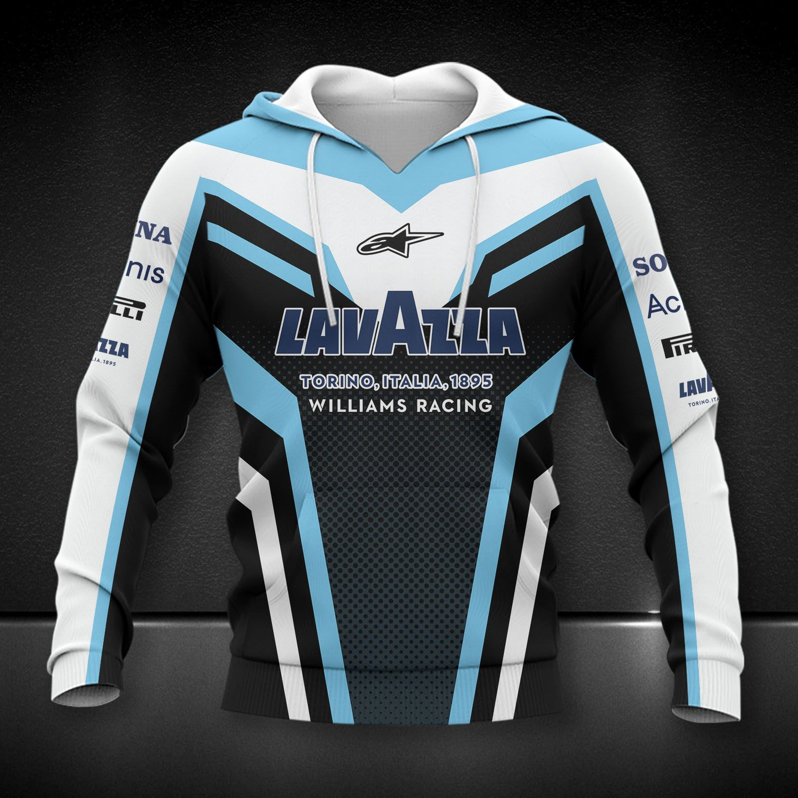 Williams Racing Printing T-Shirt, Polo, Hoodie, Zip, Bomber 9136 