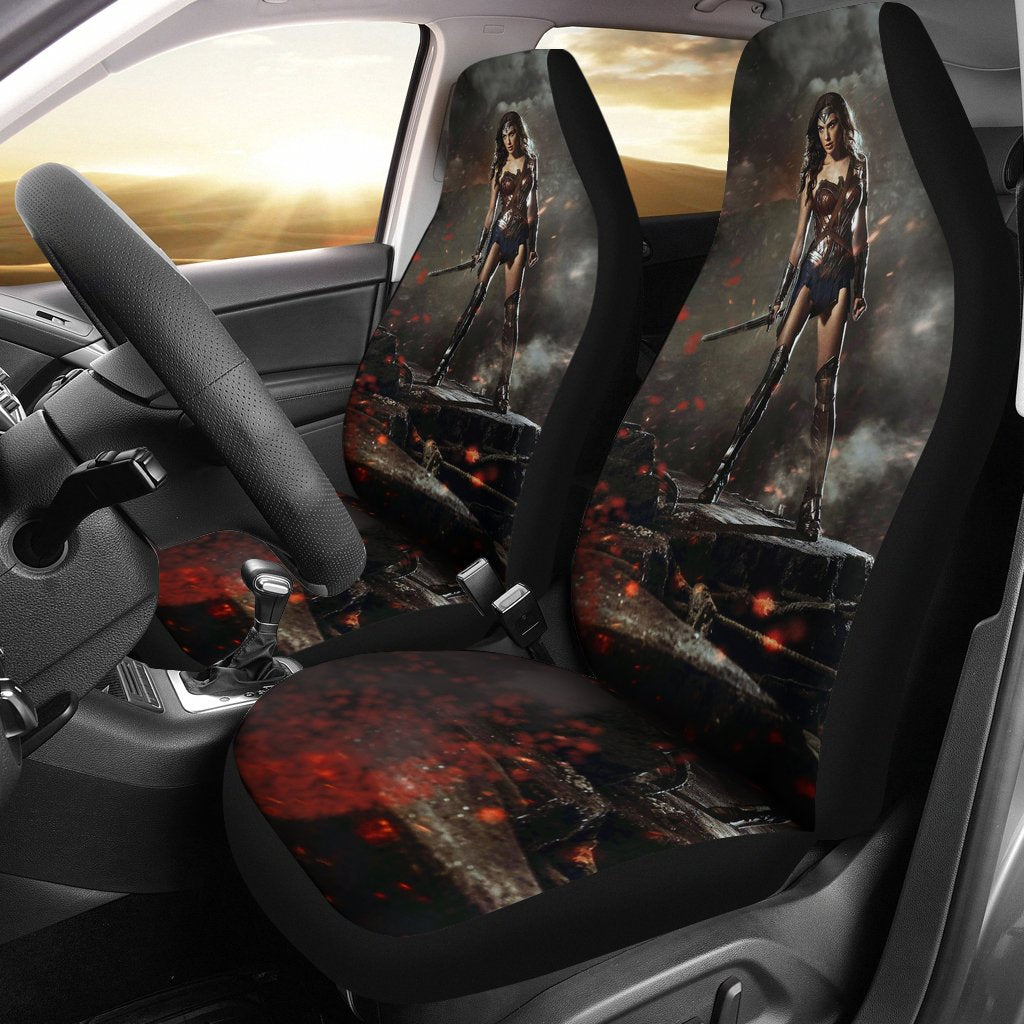 Wonder Woman Gal Gadot Seat Cover 
