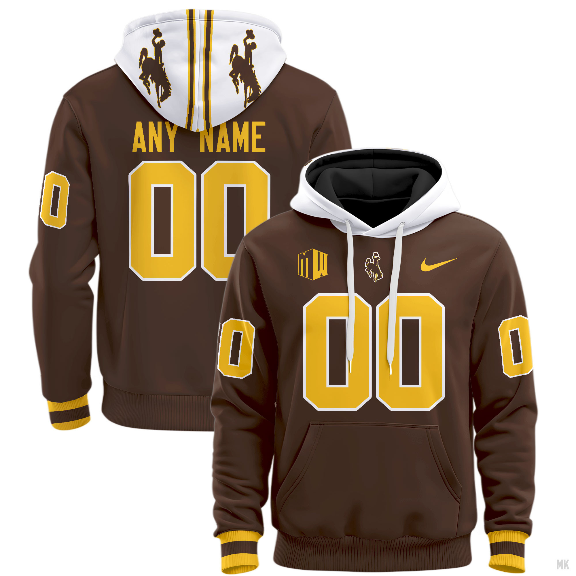 Wyoming Cowboys Football Hoodie 