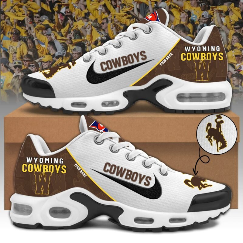 Wyoming Cowboys TN Shoes 2025 Version Custom Name, Shoes For Sport Fan, Sport Gifts PH270